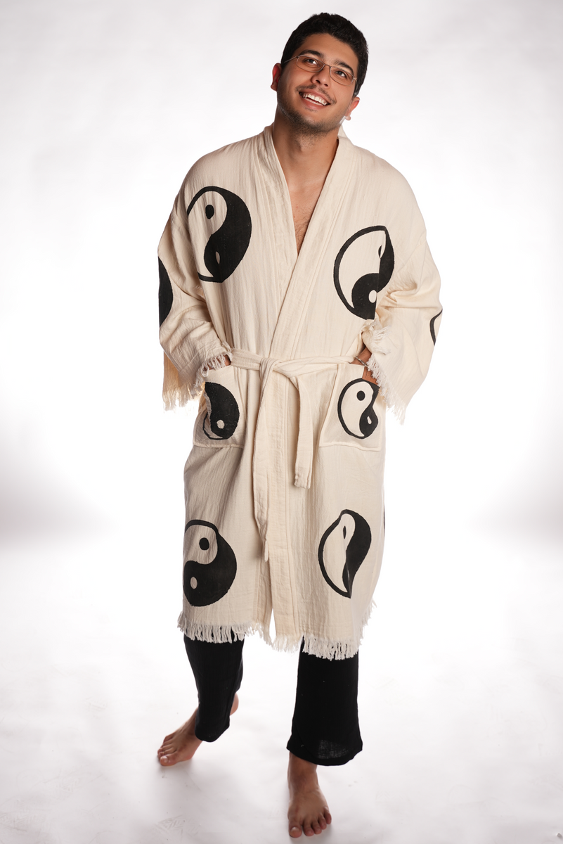 Organic Ying Yang Kimono – Otanticahome