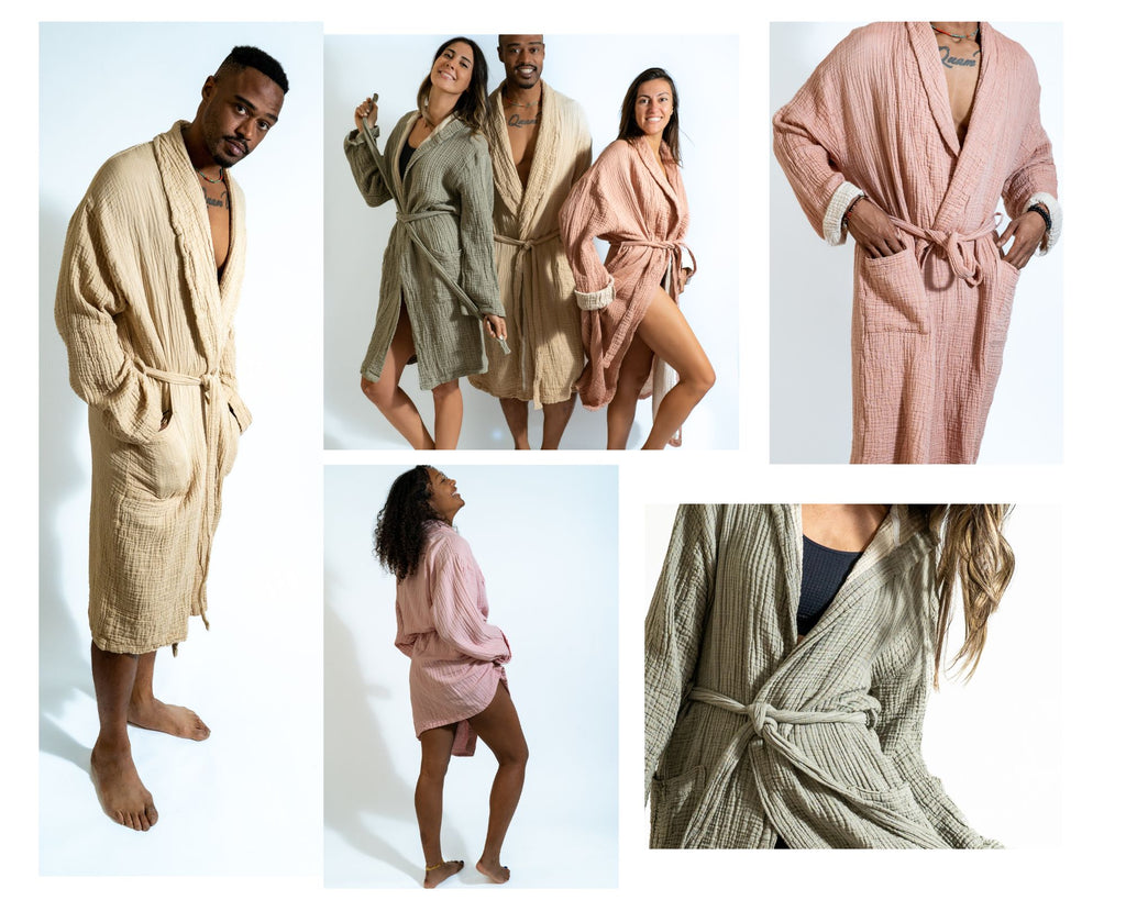 Moshe Robe Muslin Robe – Otanticahome